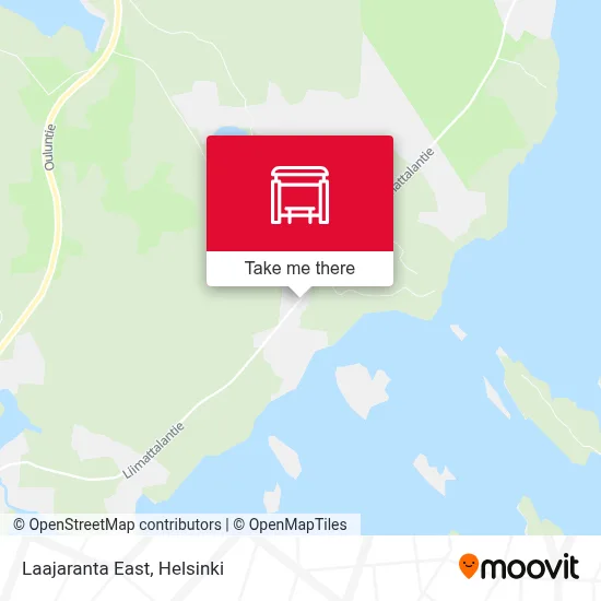 Laajaranta East map