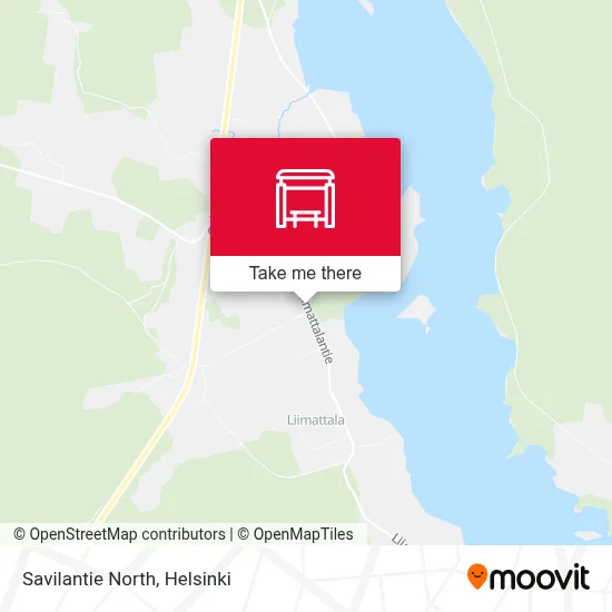 Savilantie North map