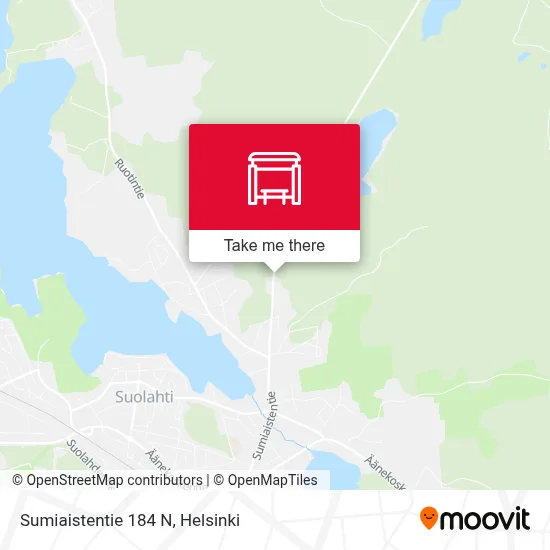 Sumiaistentie 184 N map