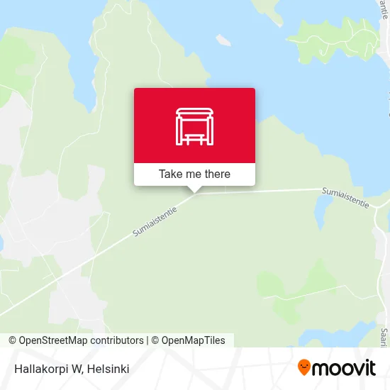 Hallakorpi W map
