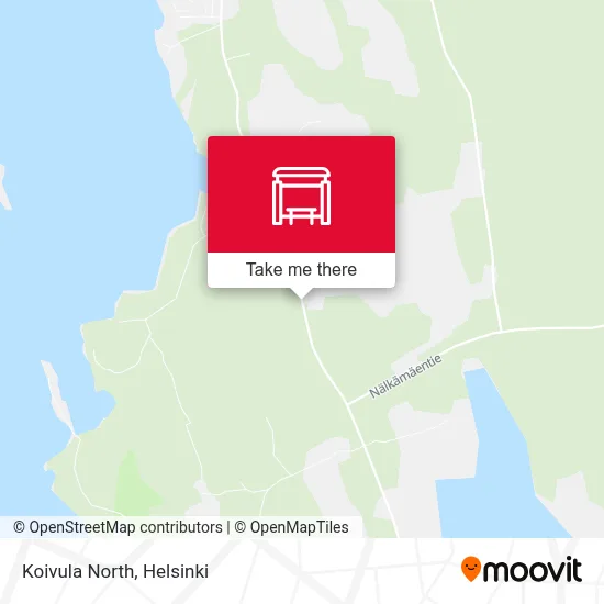 Koivula North map