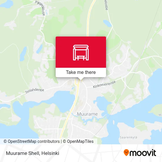 Muurame Shell map