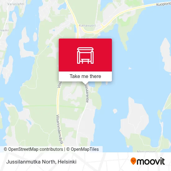 Jussilanmutka North map