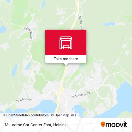 Muurame Car Center East map
