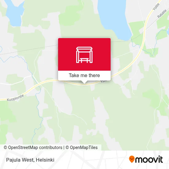 Pajula West map