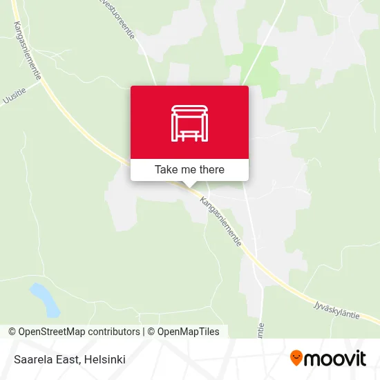 Saarela East map