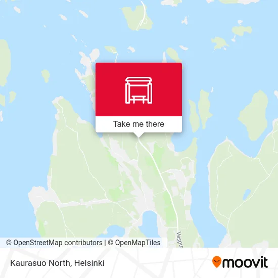 Kaurasuo North map