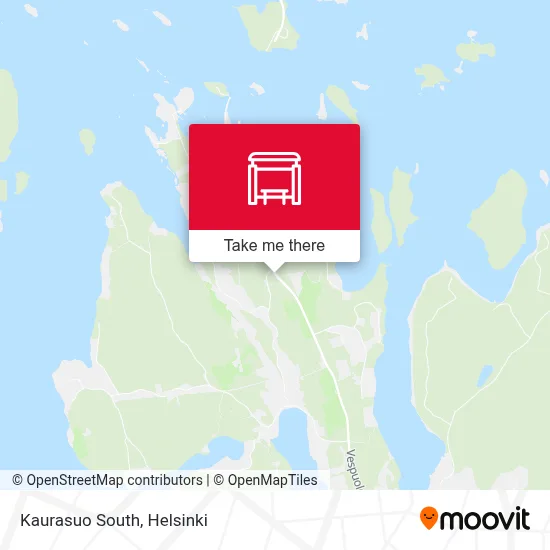 Kaurasuo South map