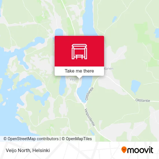 Veijo North map