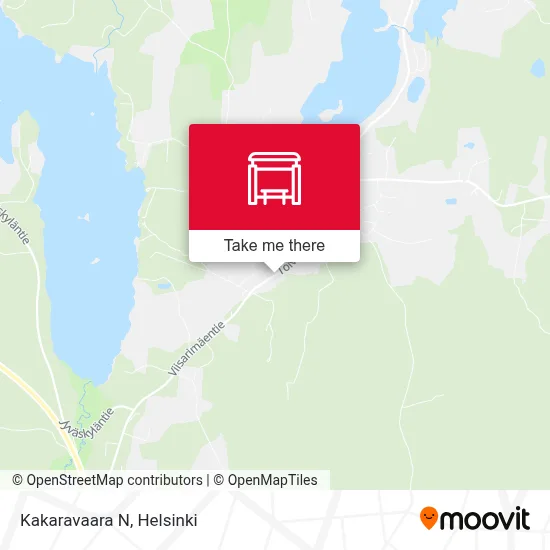Kakaravaara N map