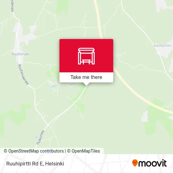 Ruuhipirtti Rd E map