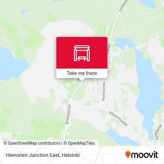 Hienonen Junction East map