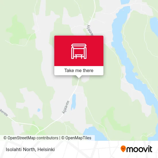 Isolahti North map