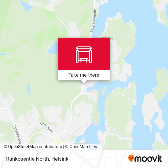 Rahkosentie North map