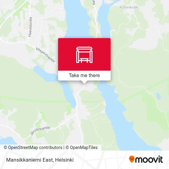 Mansikkaniemi East map