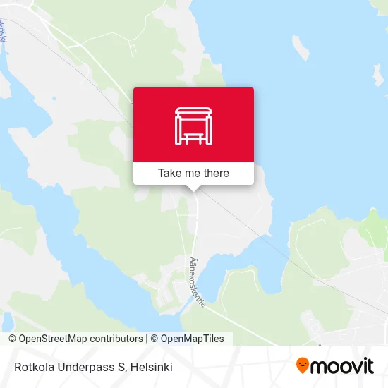 Rotkola Underpass S map