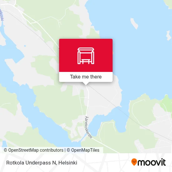 Rotkola Underpass N map