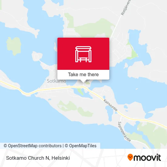 Sotkamo Church N map