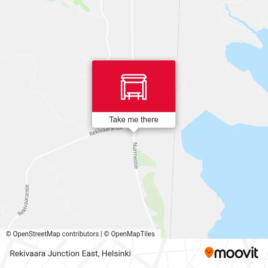 Rekivaara Junction East map