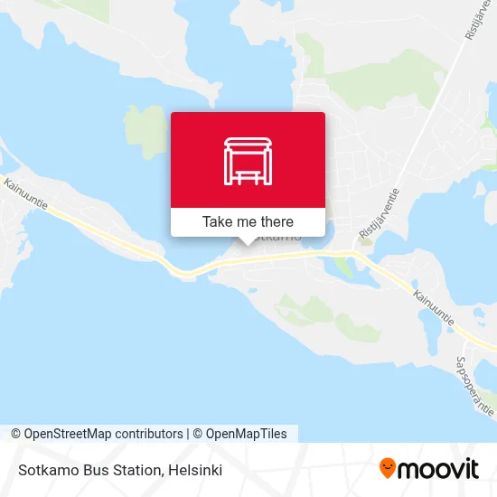 Sotkamo Bus Station map