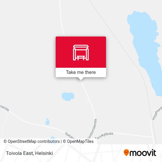 Toivola East map