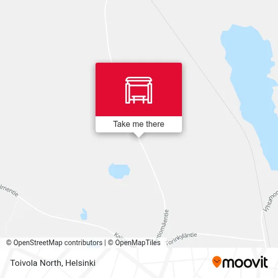 Toivola North map