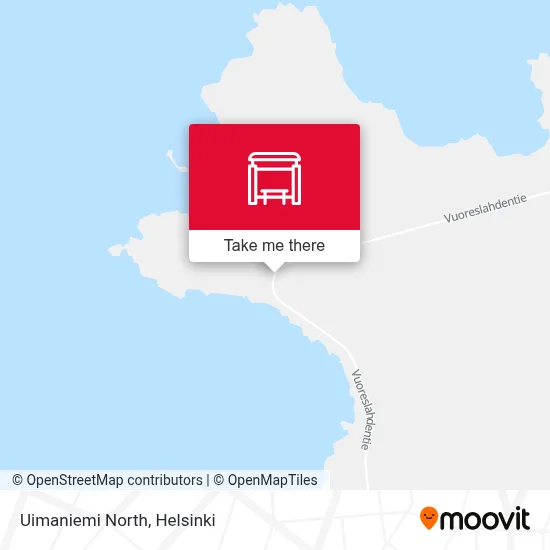 Uimaniemi North map