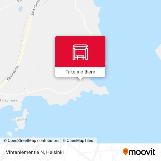 Vihtaniementie N map