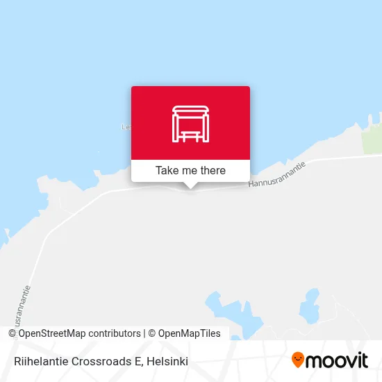 Riihelantie Crossroads E map