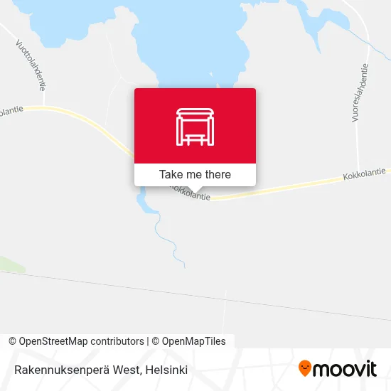 Rakennuksenperä West map