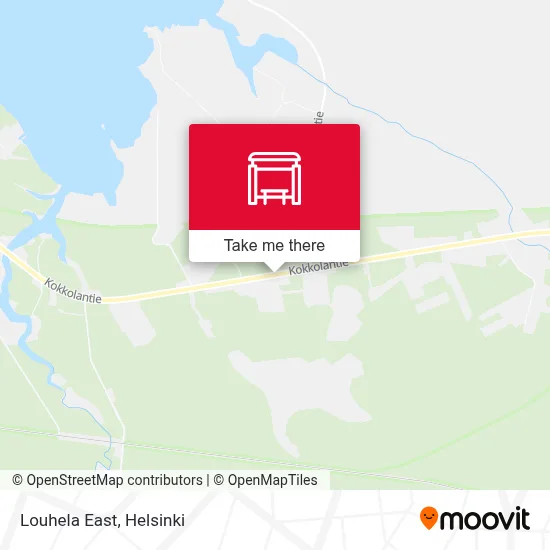 Louhela East map