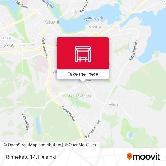 Rinnekatu 14 map