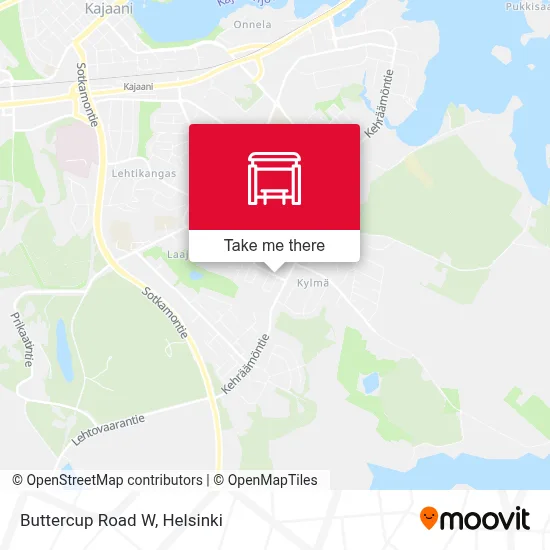 Buttercup Road W map