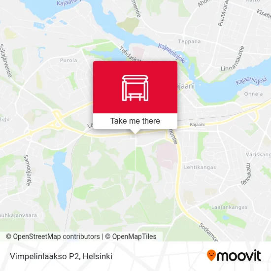 Vimpelinlaakso P2 map