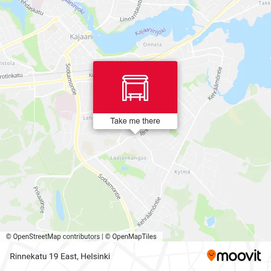 Rinnekatu 19 East map