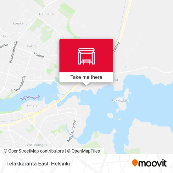 Telakkaranta East map