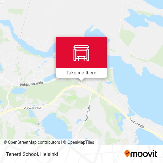 Tenetti School map