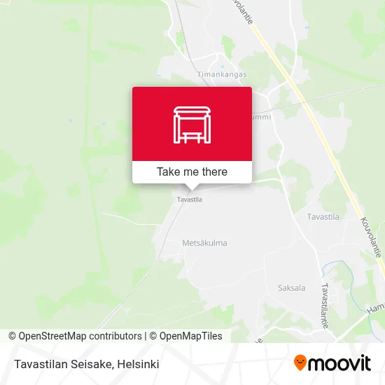 Tavastilan Seisake map
