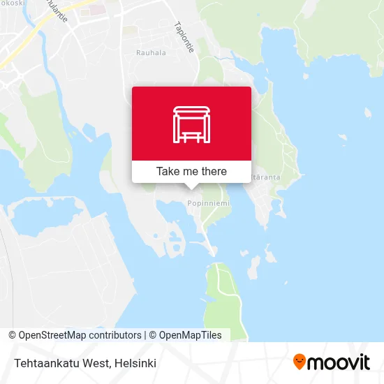 Tehtaankatu West map