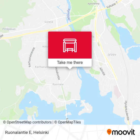 Ruonalantie E map