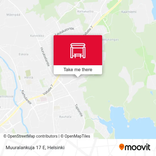 Muuralankuja 17 E map