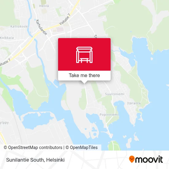 Sunilantie South map