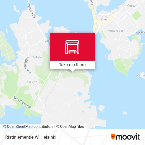 Ristiniementie W map