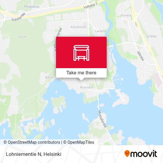 Lohniementie N map