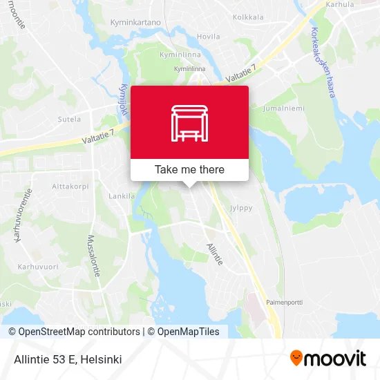 Allintie 53 E map