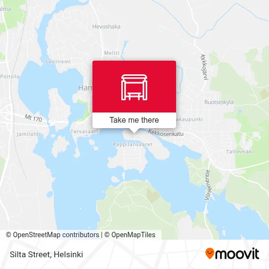 Silta Street map