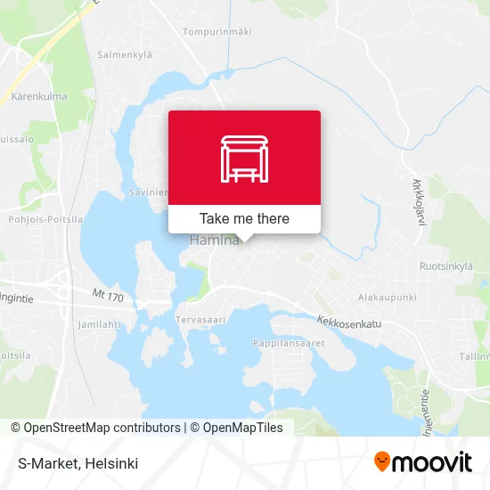 S-Market map