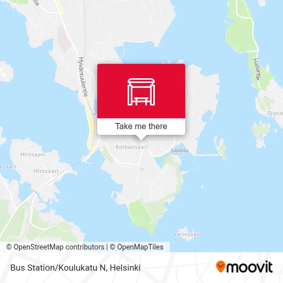 Bus Station/Koulukatu N map