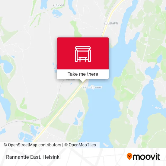 Rannantie East map