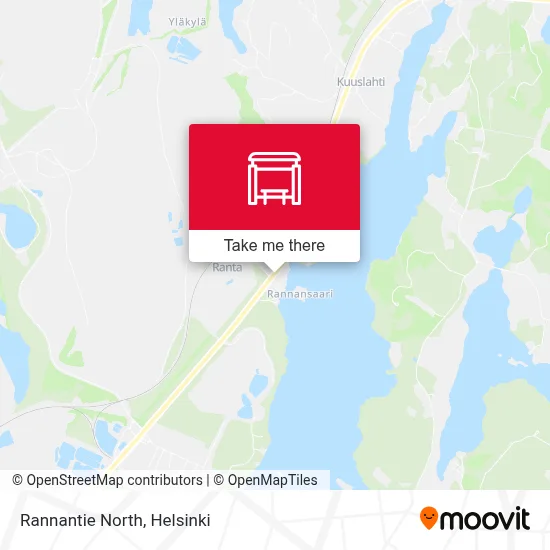 Rannantie North map